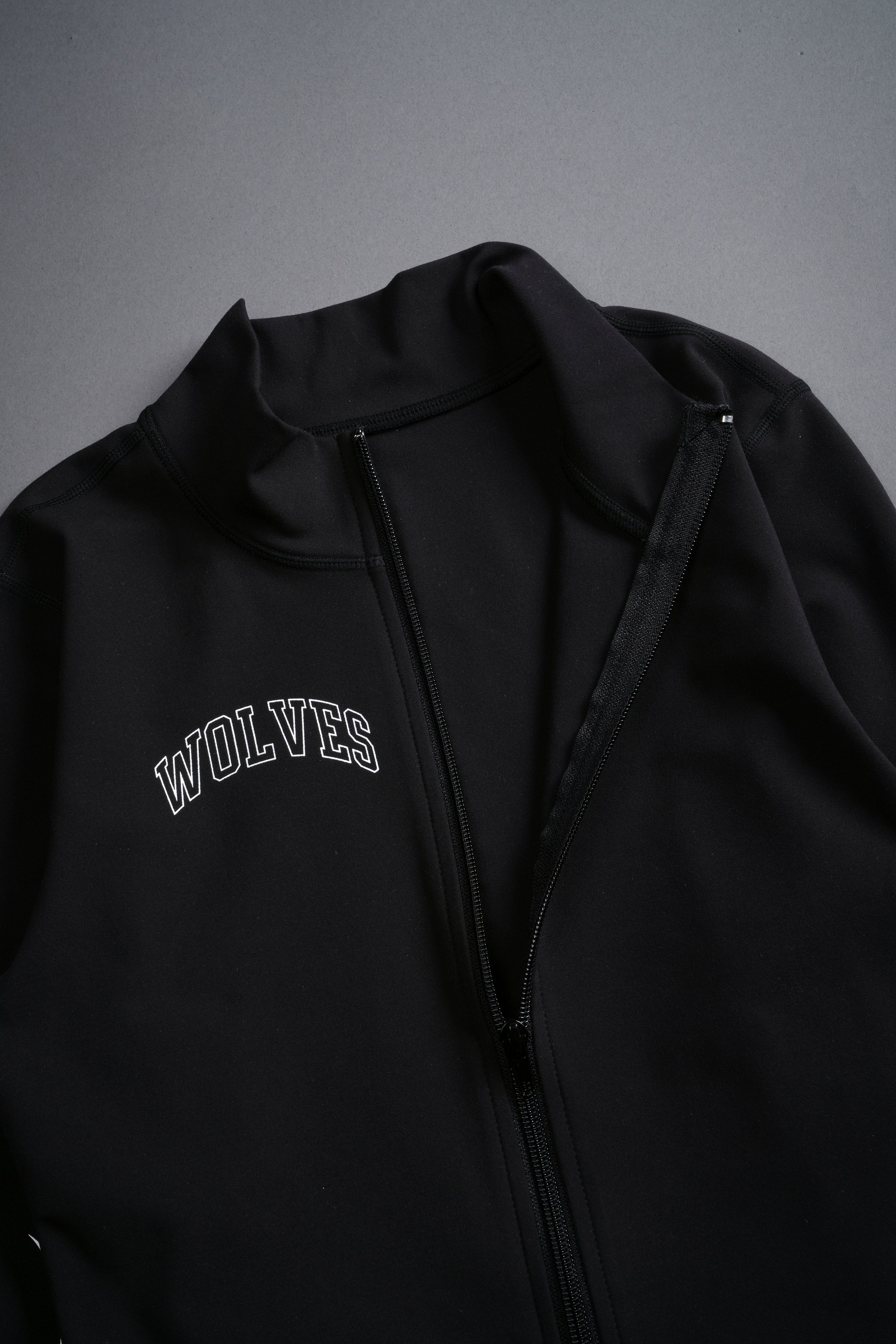 Through The Fire Tana "Energy" Zip Mockneck in Black