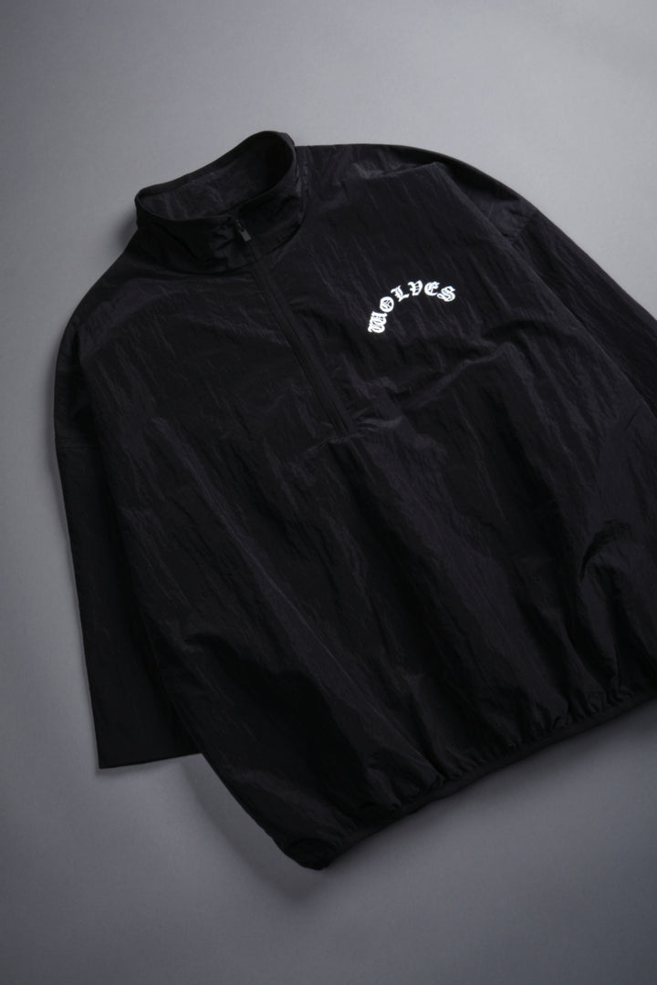 Chopper "McGuire" Nylon Pullover in Black