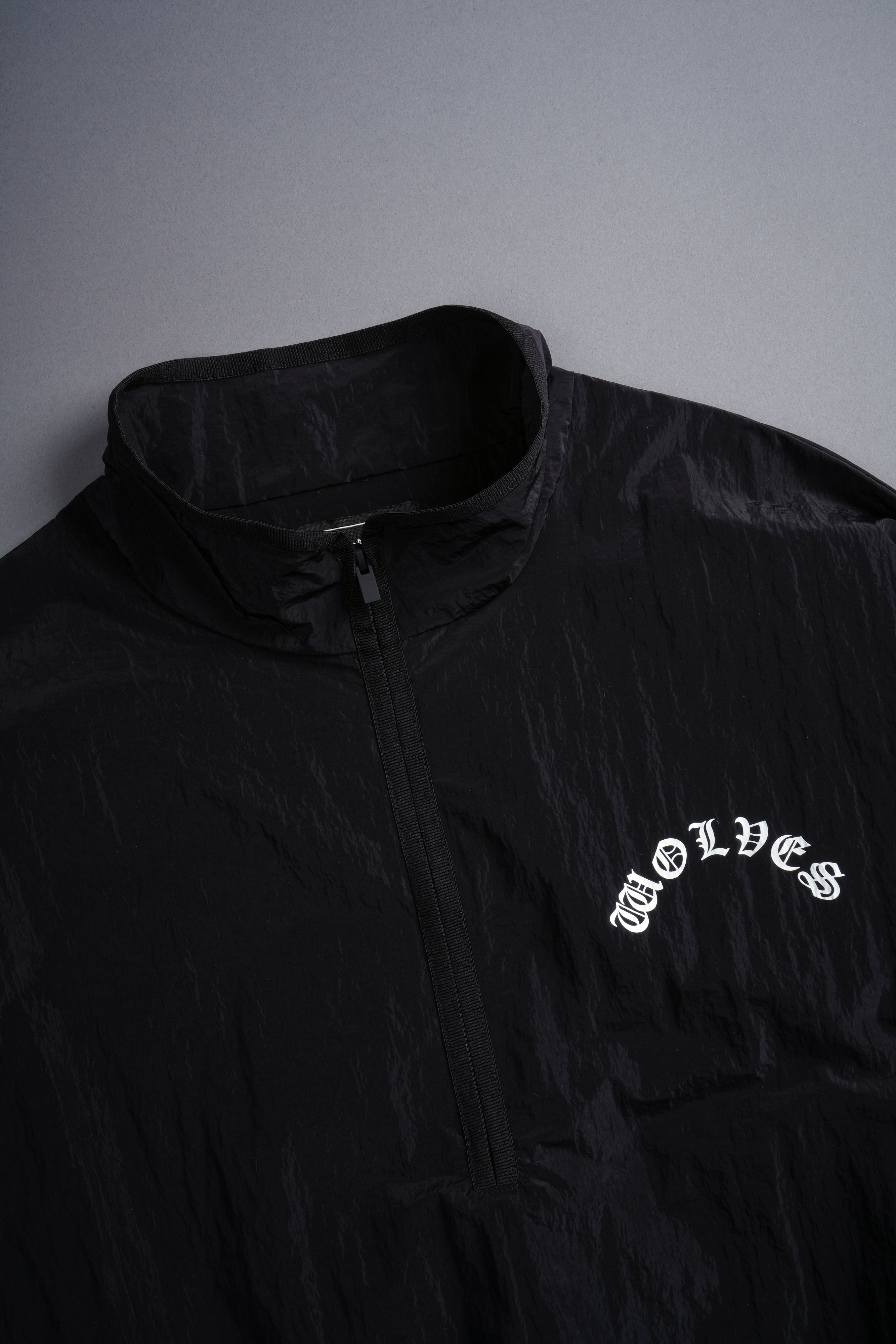 Chopper "McGuire" Nylon Pullover in Black