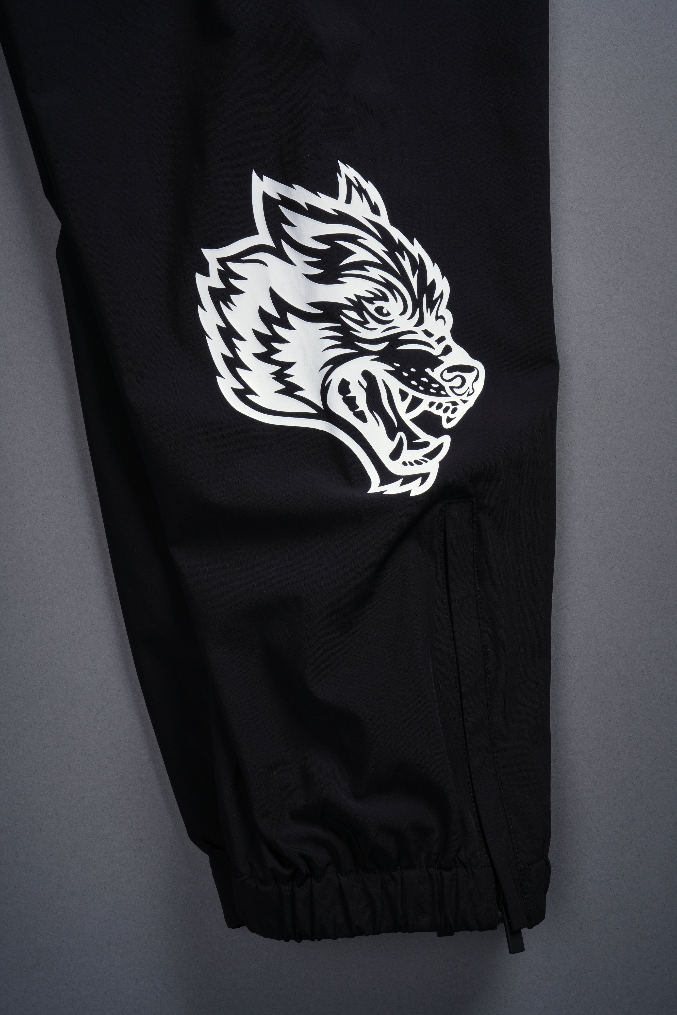 Wolves Chopper Hybrid Nylon Track Pants in Black