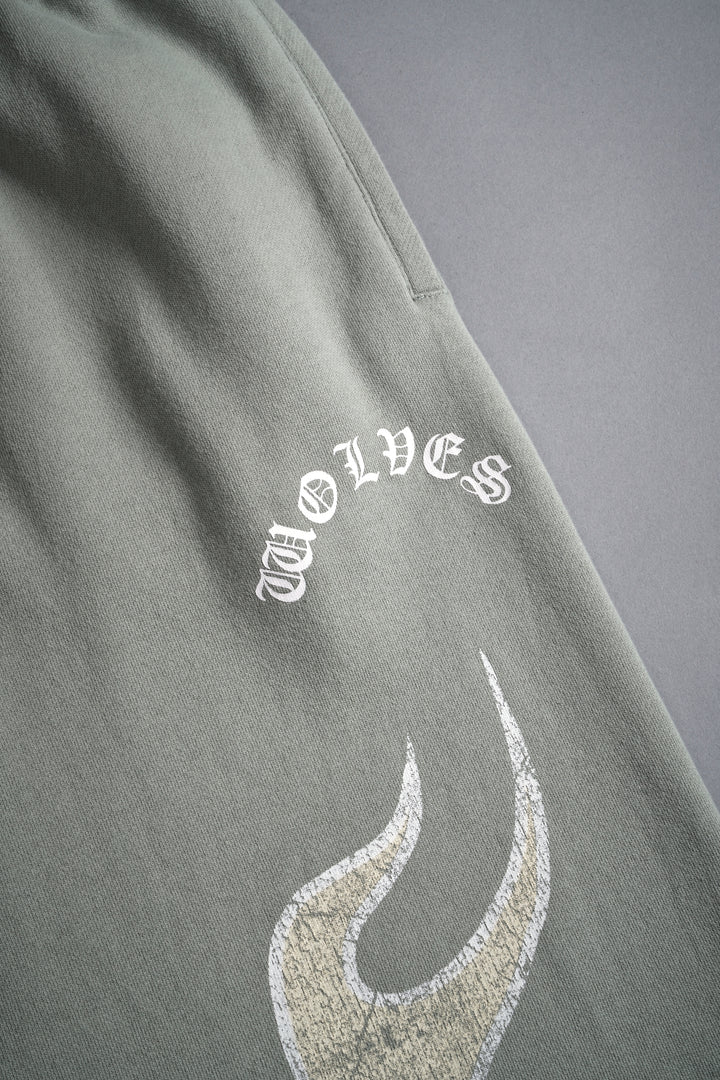 Through The Fire Durst Sweats V2 in Owen Green