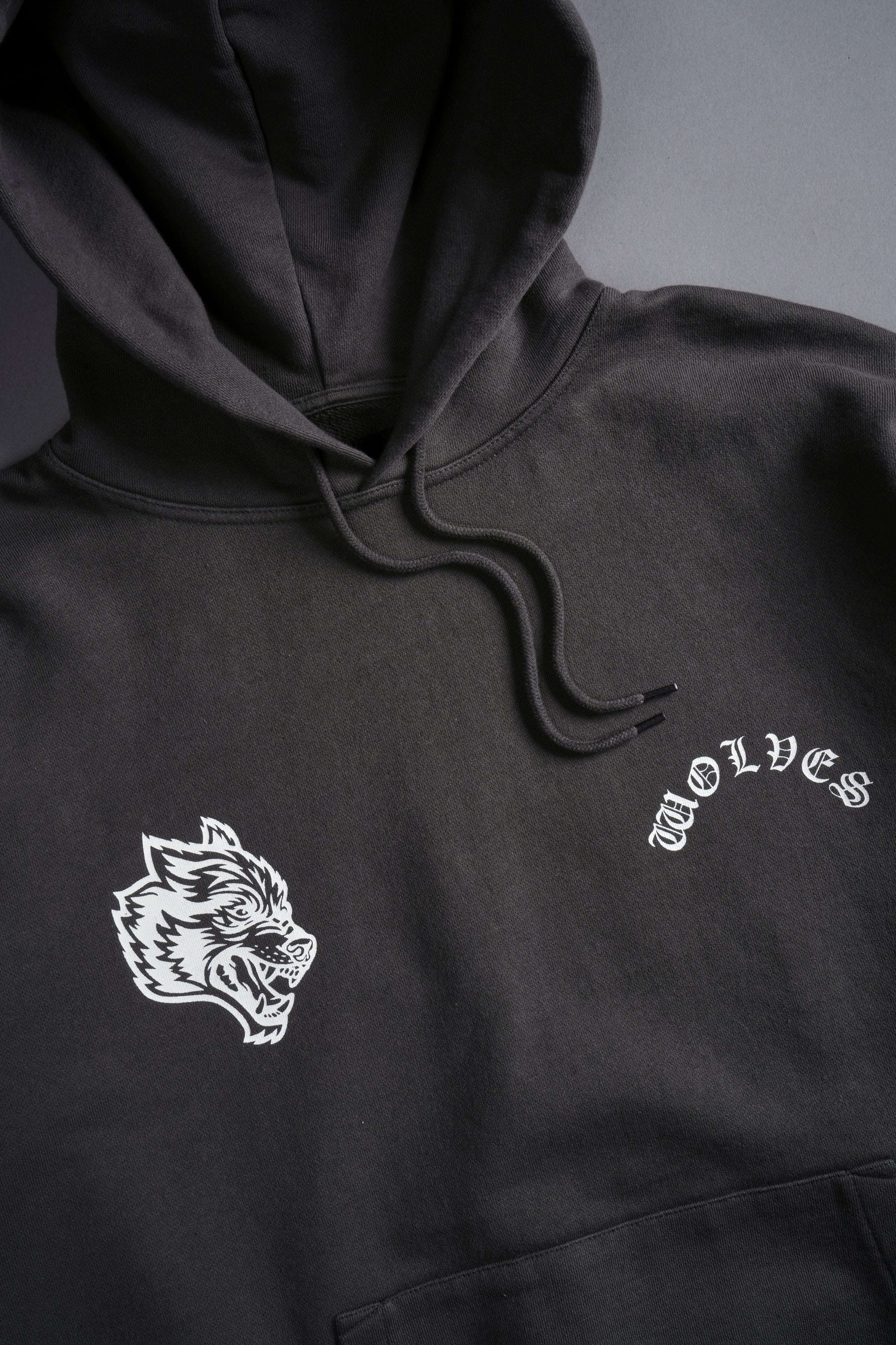 Our Fire "Grunge" Hoodie in Wolf Gray