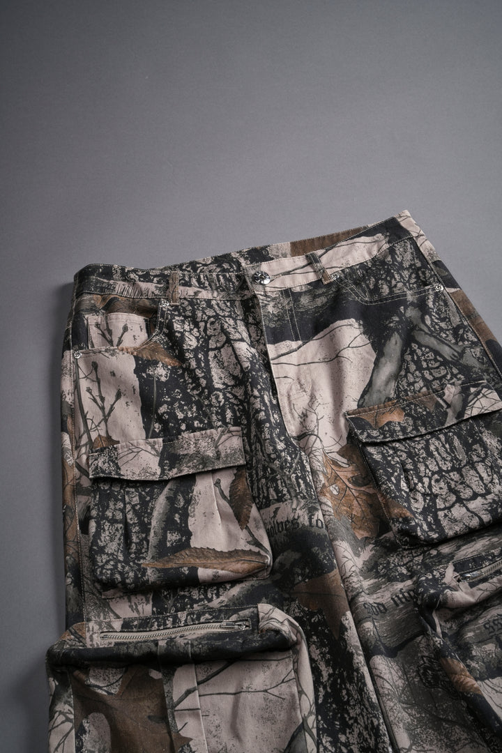 Chopper Lex Cargo Pants in Clay Woodland Camo