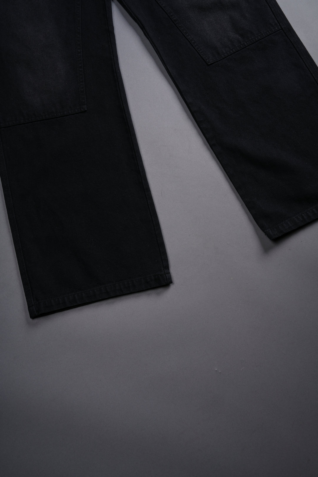 Chopper Wolf Hoffa Flare Pants V2 in Black