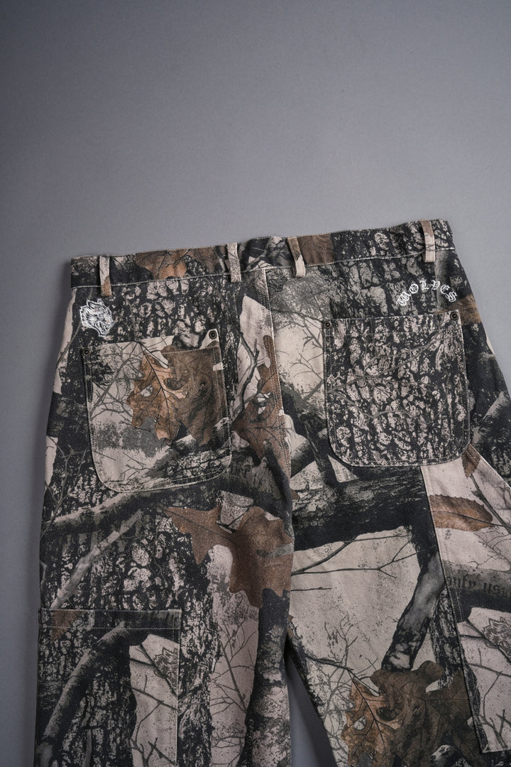 Chopper Wolf Hoffa Flare Pants V2 in Clay Woodland Camo