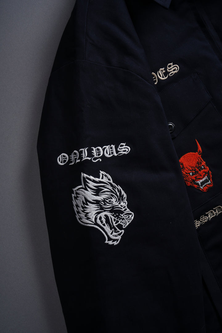 Oni Dom Walker Jacket in Navy