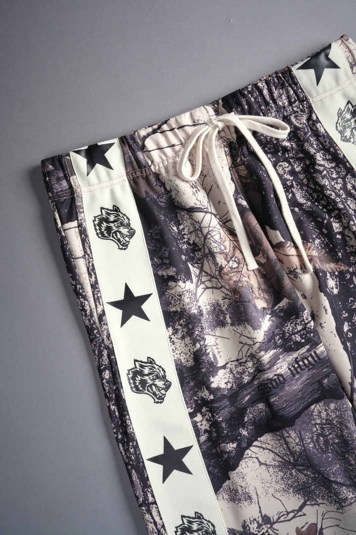 Wolves Roadster Track Pants in Clay Woodland Camo