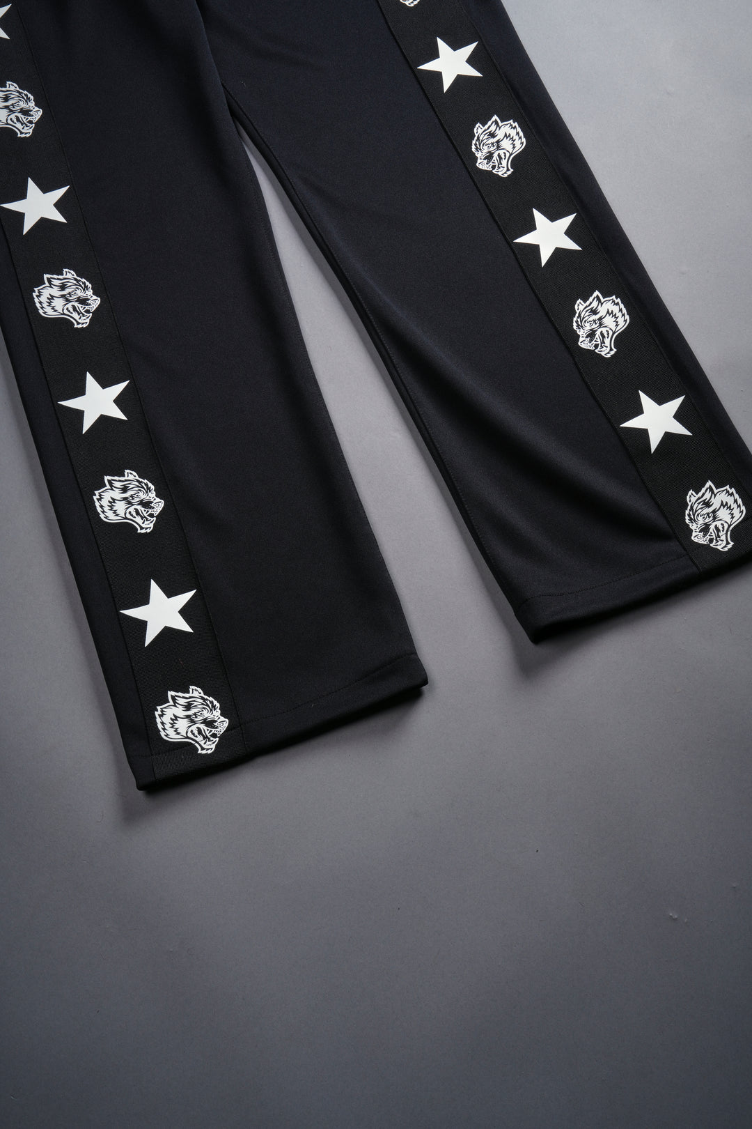 Wolves Roadster Track Pants in Black/Black