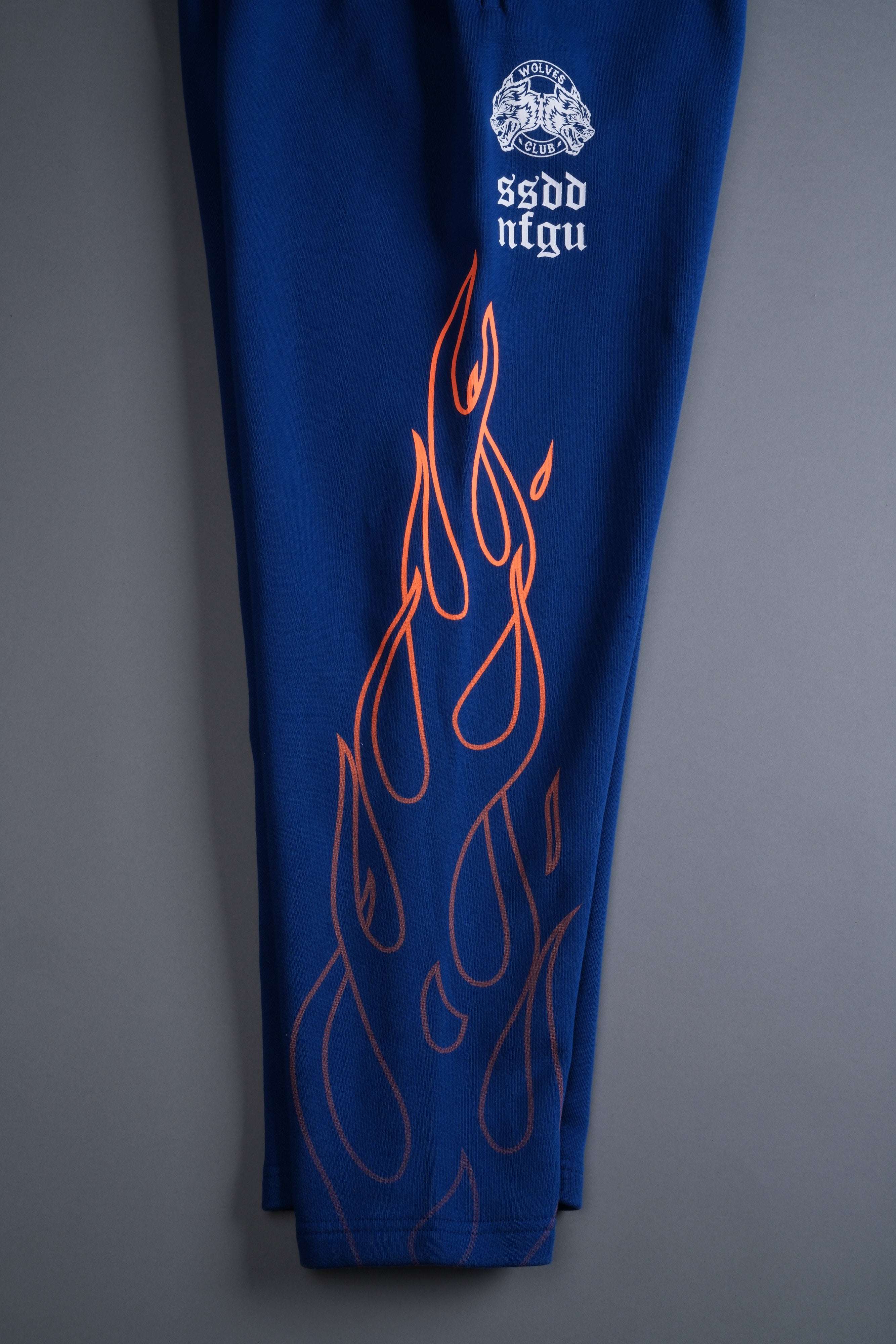 On Fire Kumite V2 Sweat Pants in Darc Cobalt