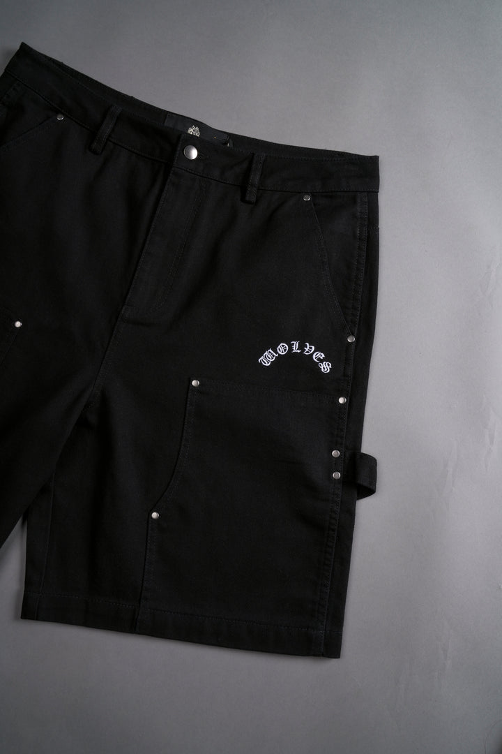 Chopper Clark Utility Shorts in Black