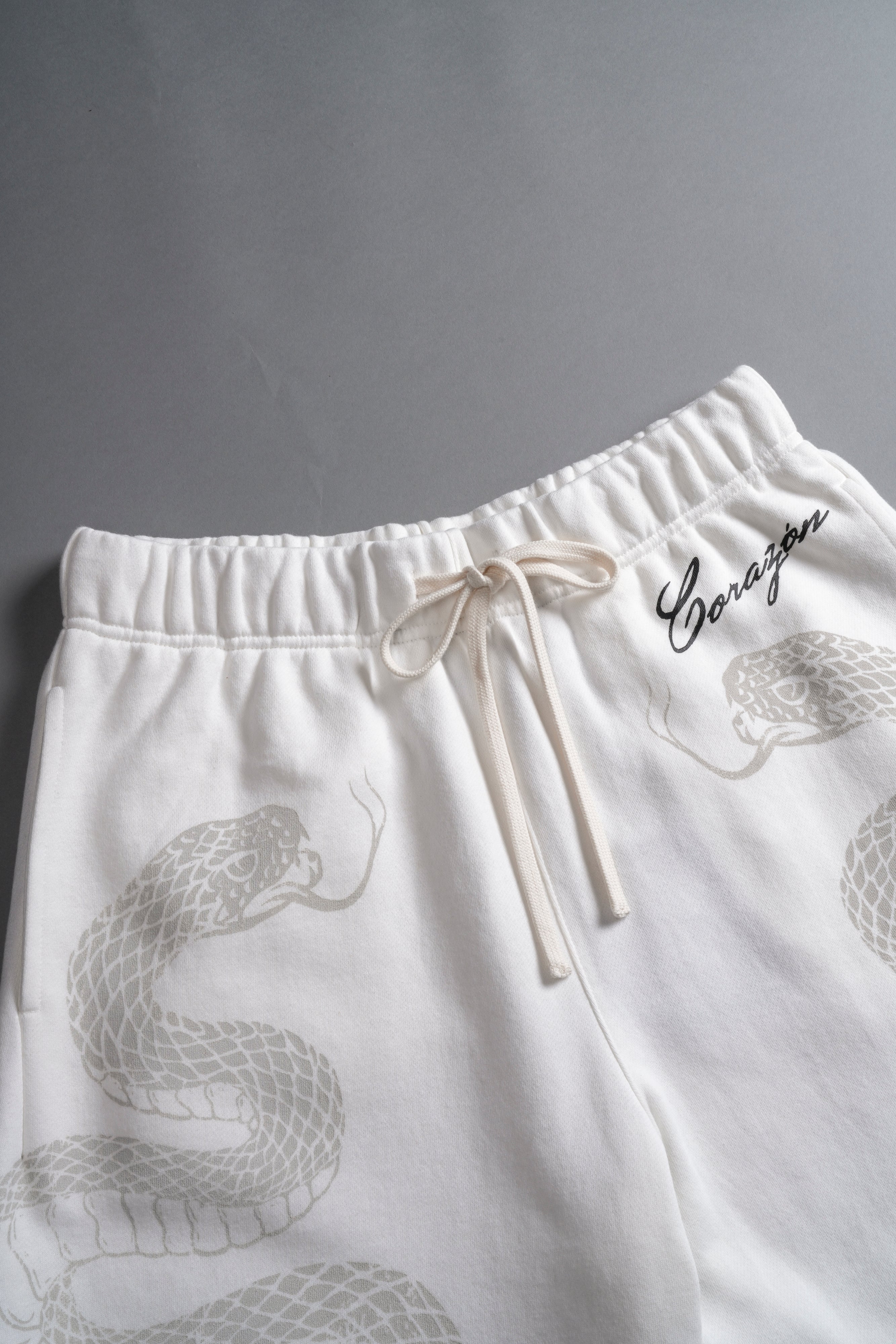 Renewal Oversized Post Lounge Sweat Shorts in Cream