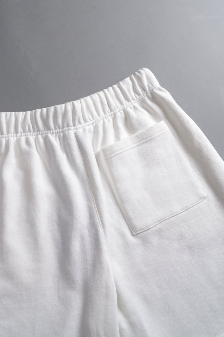 Renewal Oversized Post Lounge Sweat Shorts in Cream