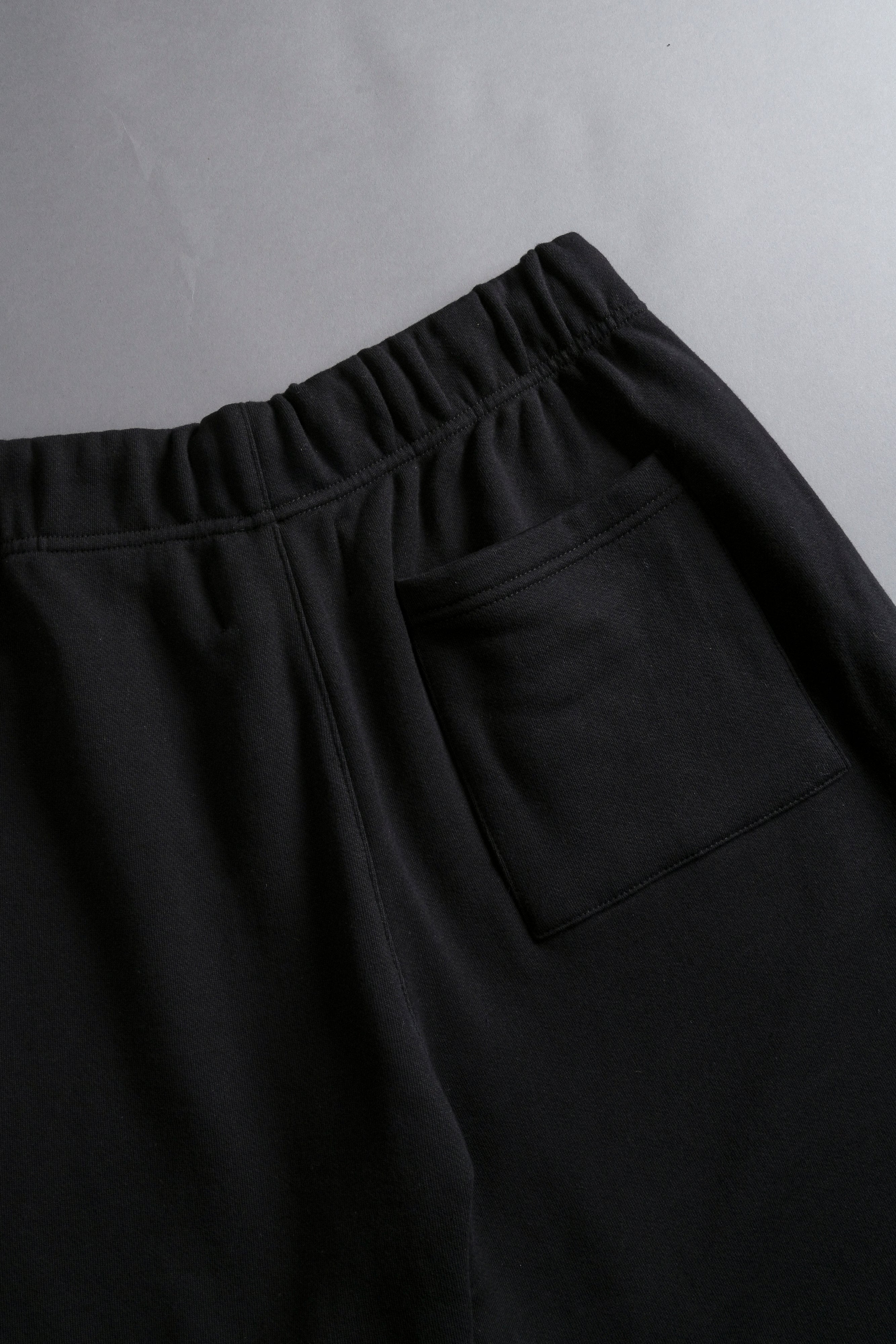 Renewal Oversized Post Lounge Sweat Shorts in Black