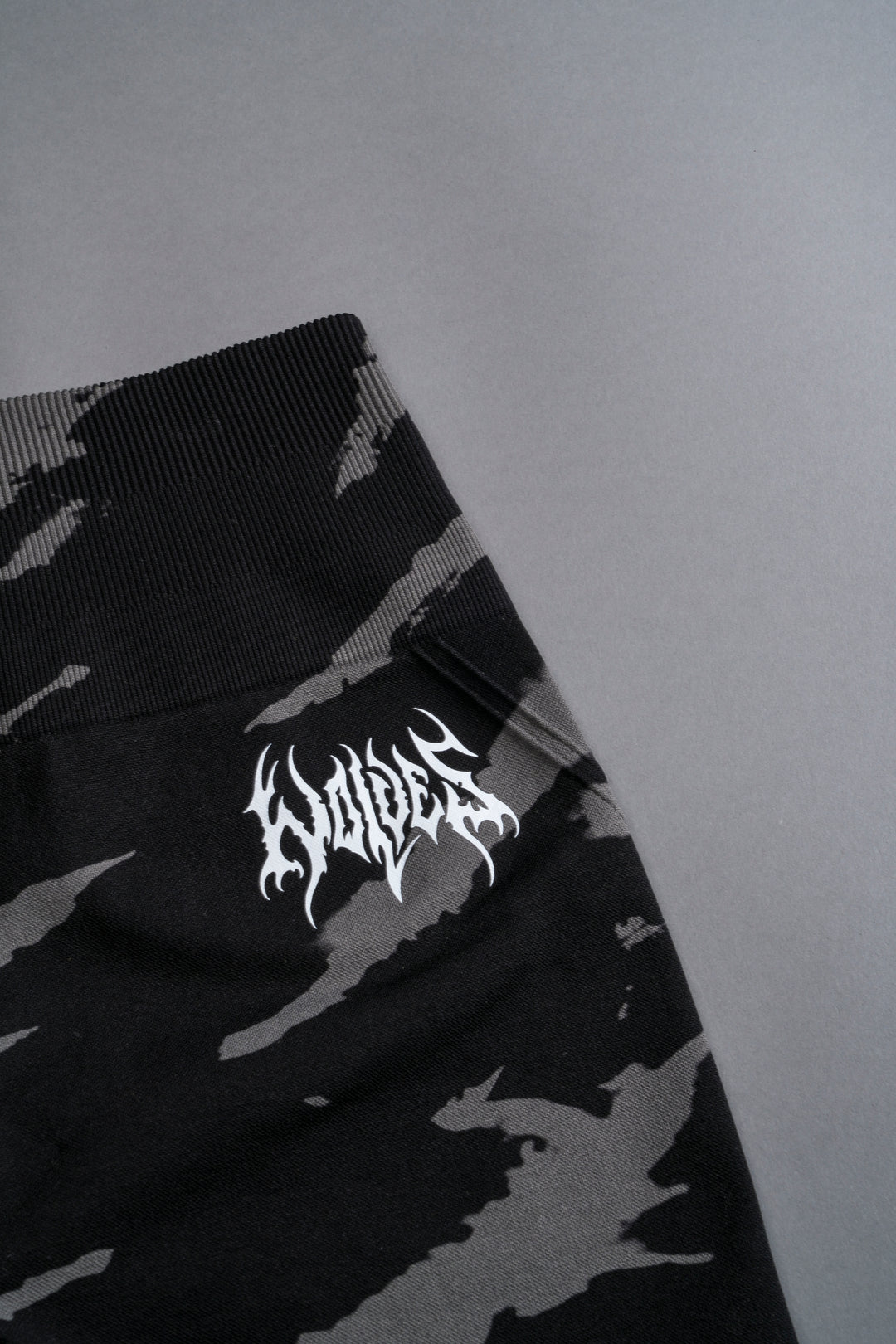 Inner Power Everson Seamless "Huxley" Shorts in Black Native Camo