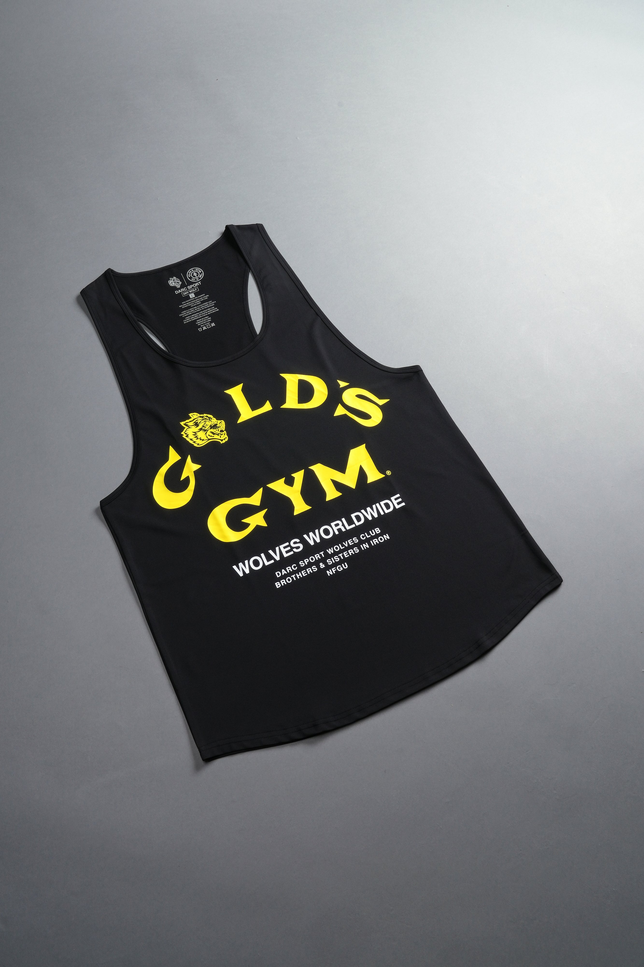 Gold's "Dry Wolf" (Mecca) Tank in Black