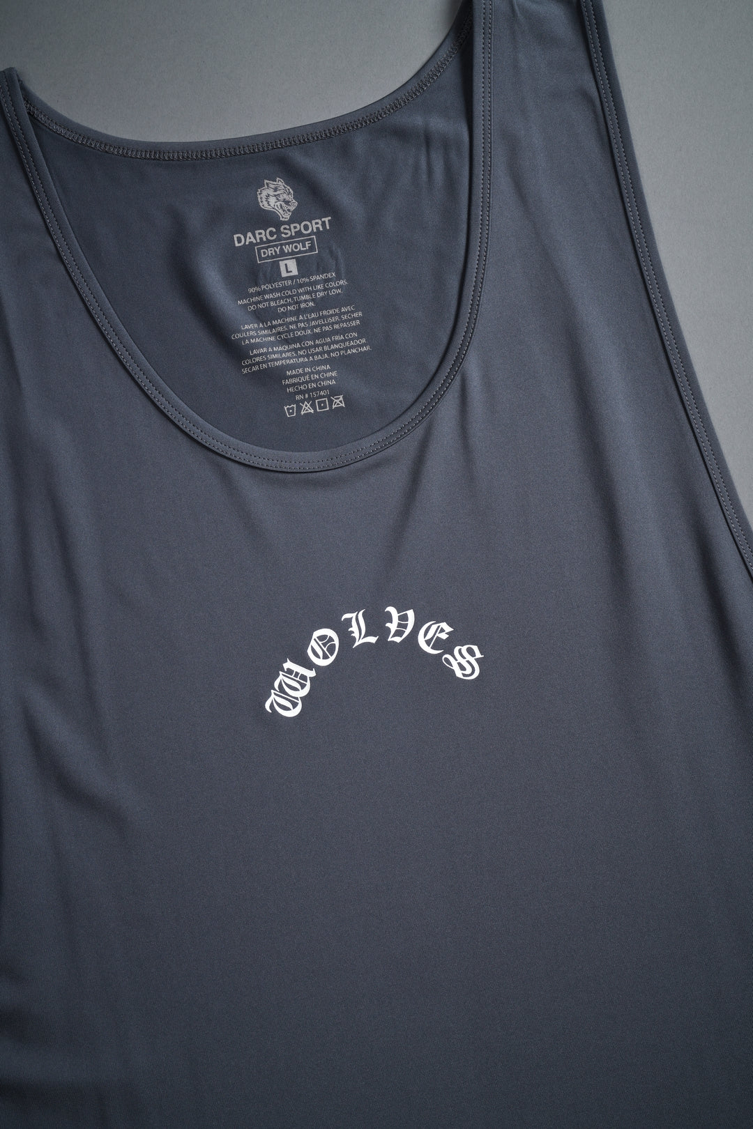 Chopper "Dry Wolf" (Drop) Tank in Wolf Gray