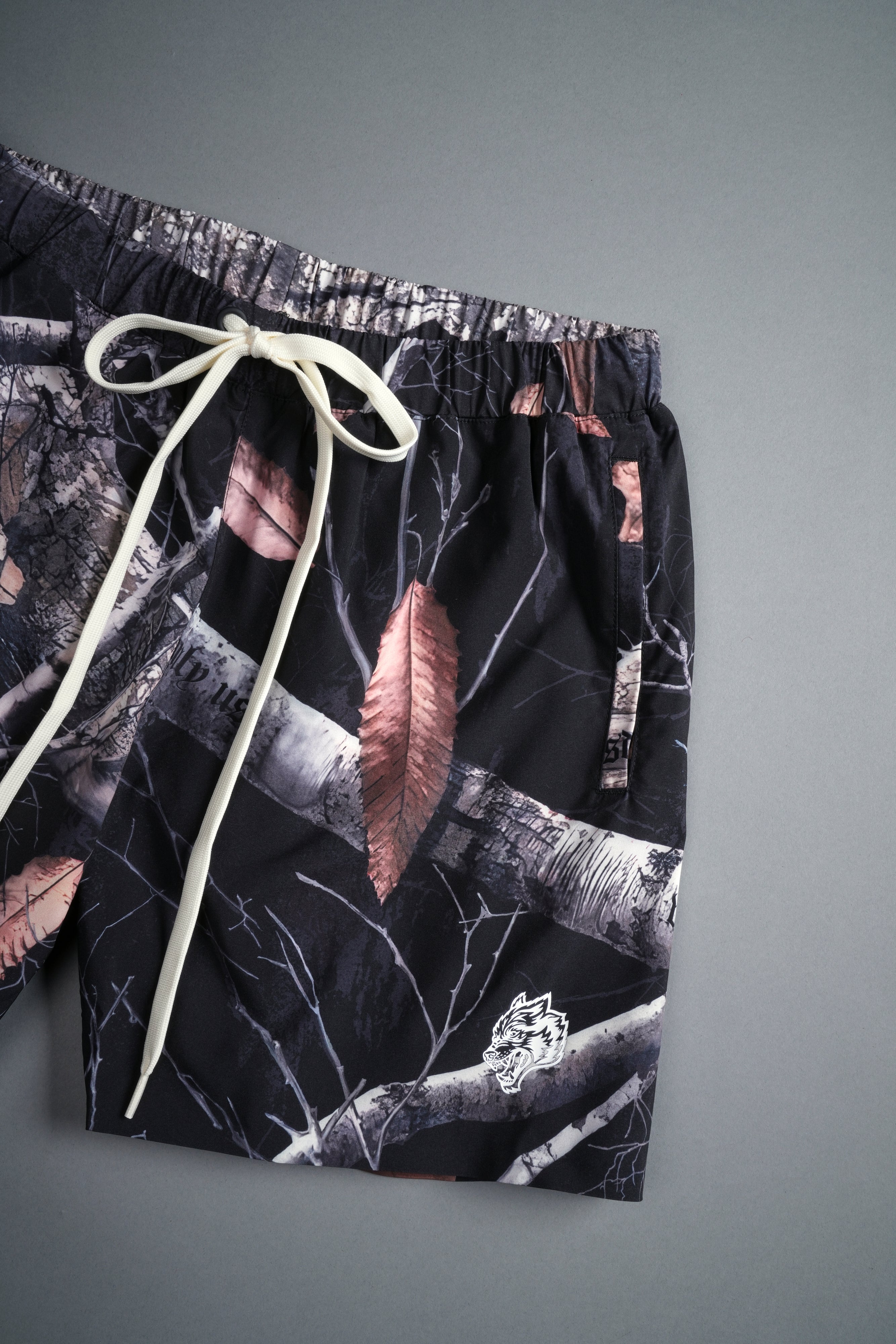 Dual Compression Shorts in Darc Woodland Camo