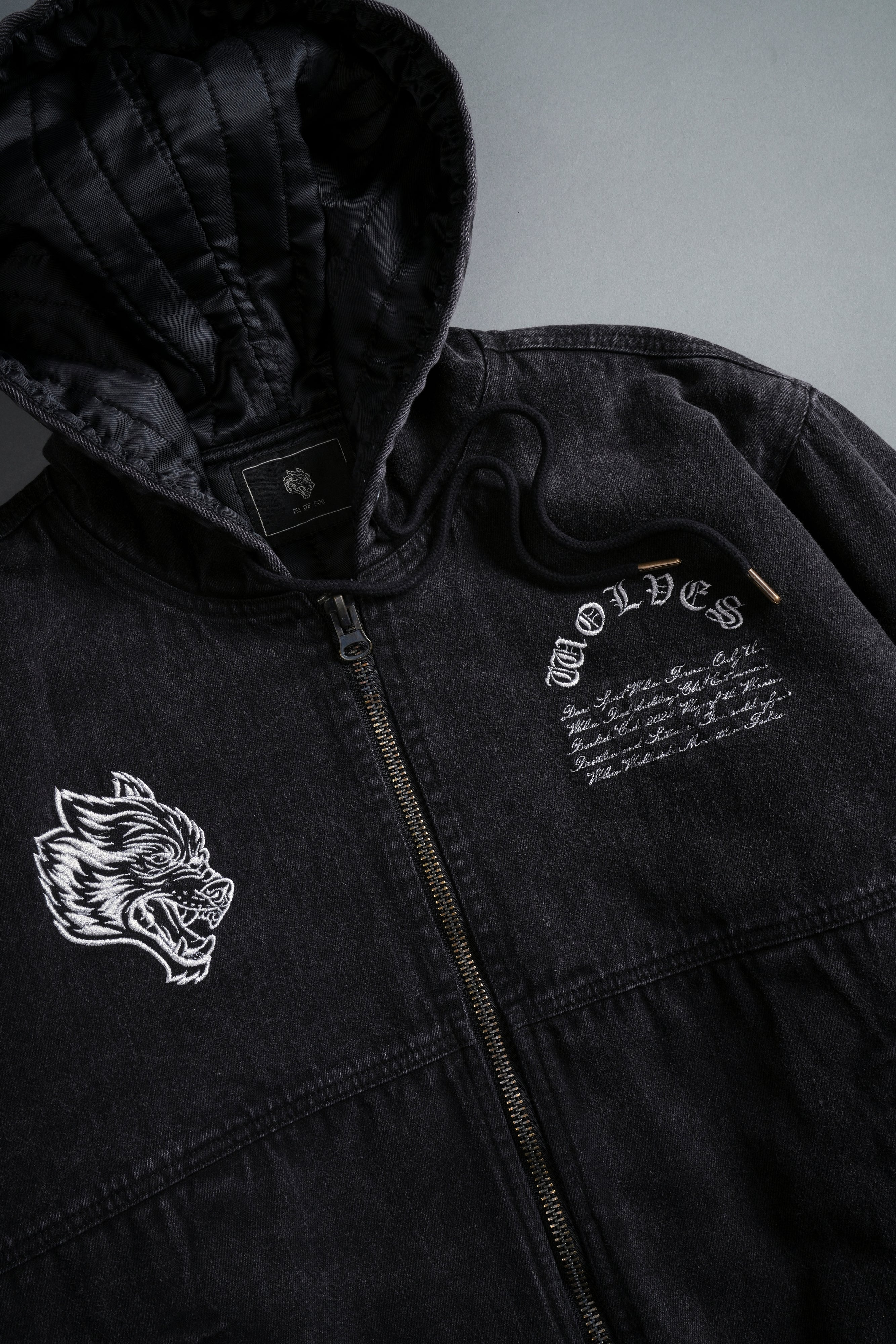 Wolf's Honor Calaway Jacket in Black