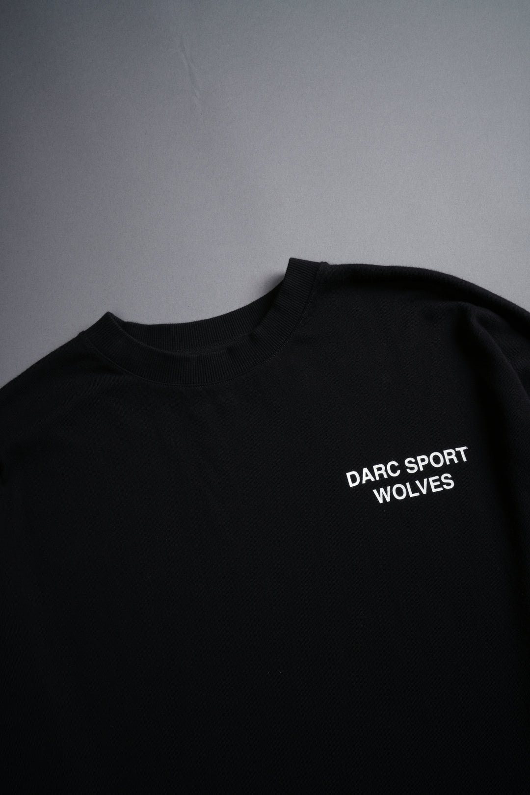 Darc Sport Wolves "Premium" Oversized Tee in Black