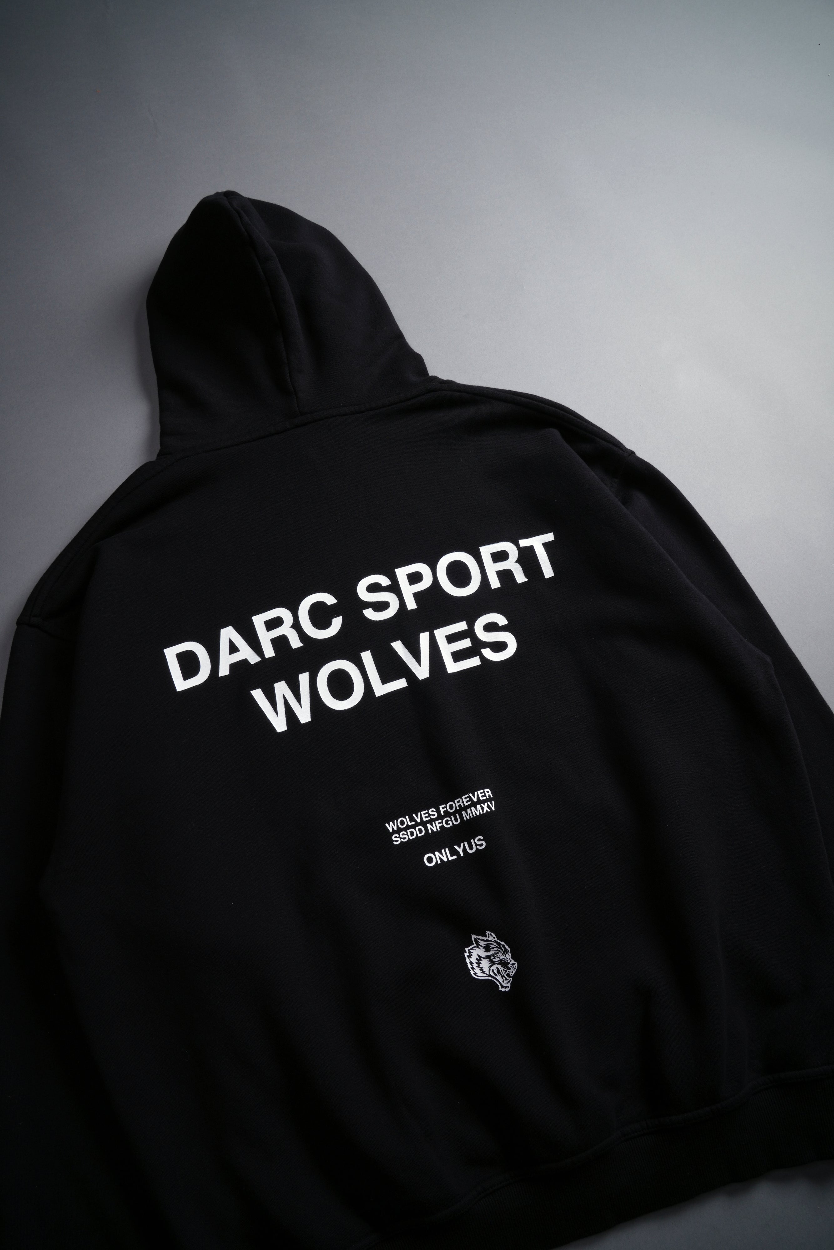 Darc Sport Wolves "Bishop" Hoodie in Black