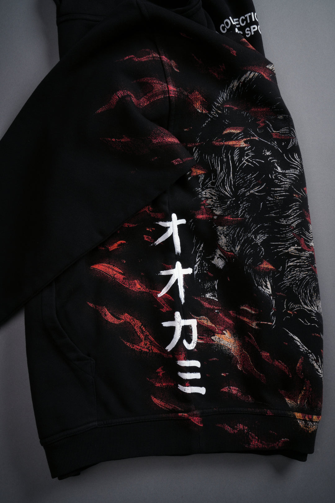 Wolf Integrity "Side-By-Side" Bishop Hoodie in Black