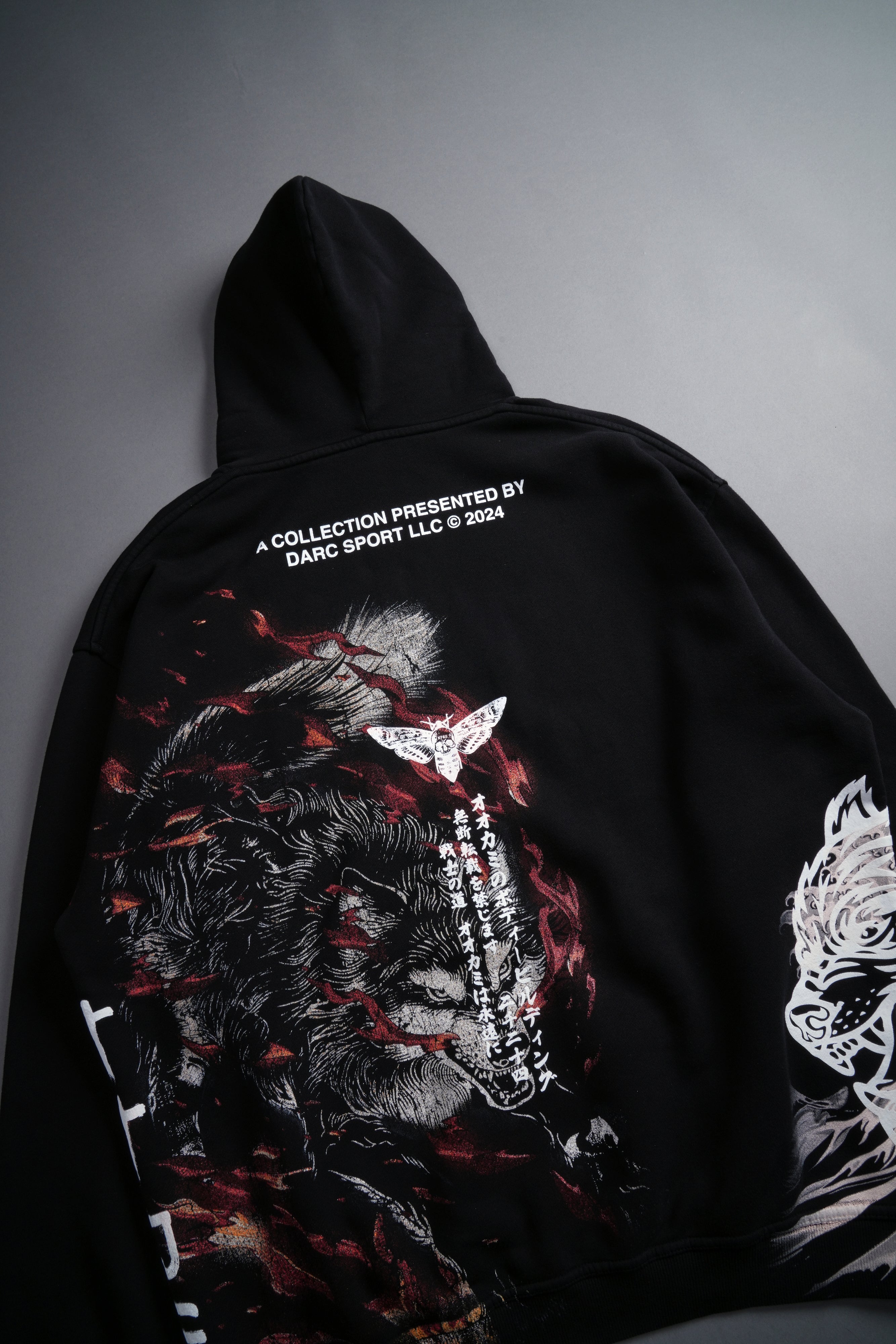 Wolf Integrity "Side-By-Side" Bishop Hoodie in Black