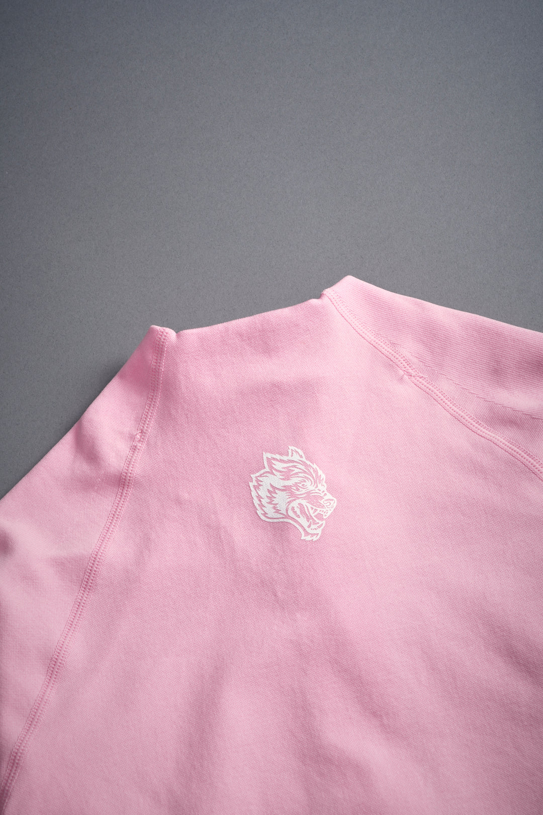 Written In Stone "Everson Seamless" Yasmin L/S Zip Top in Cherry Blossom