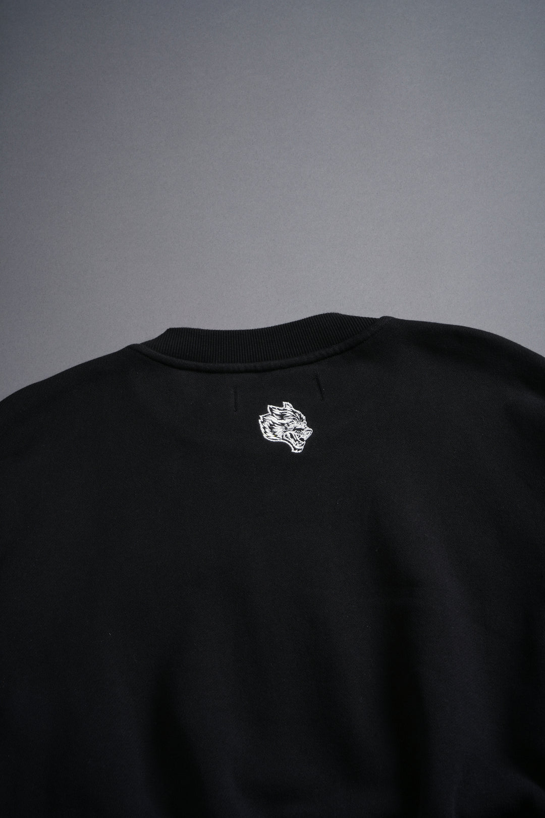 Reborn Ava Crewneck in Black