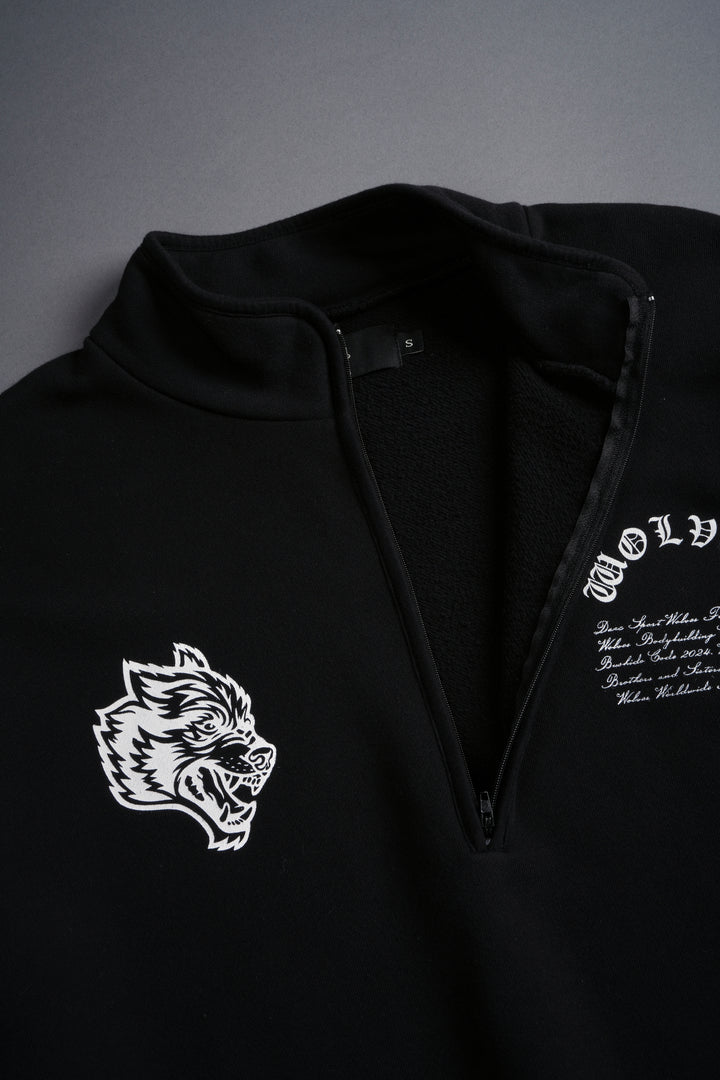 Wolf's Code S. Hall Mockneck in Black