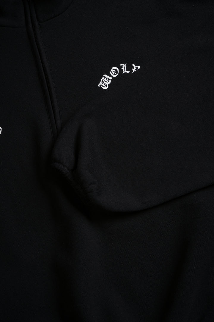 Wolf's Code S. Hall Mockneck in Black