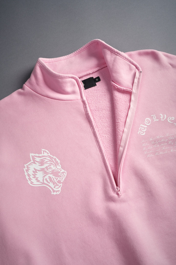 Wolf's Code S. Hall Mockneck in Cherry Blossom