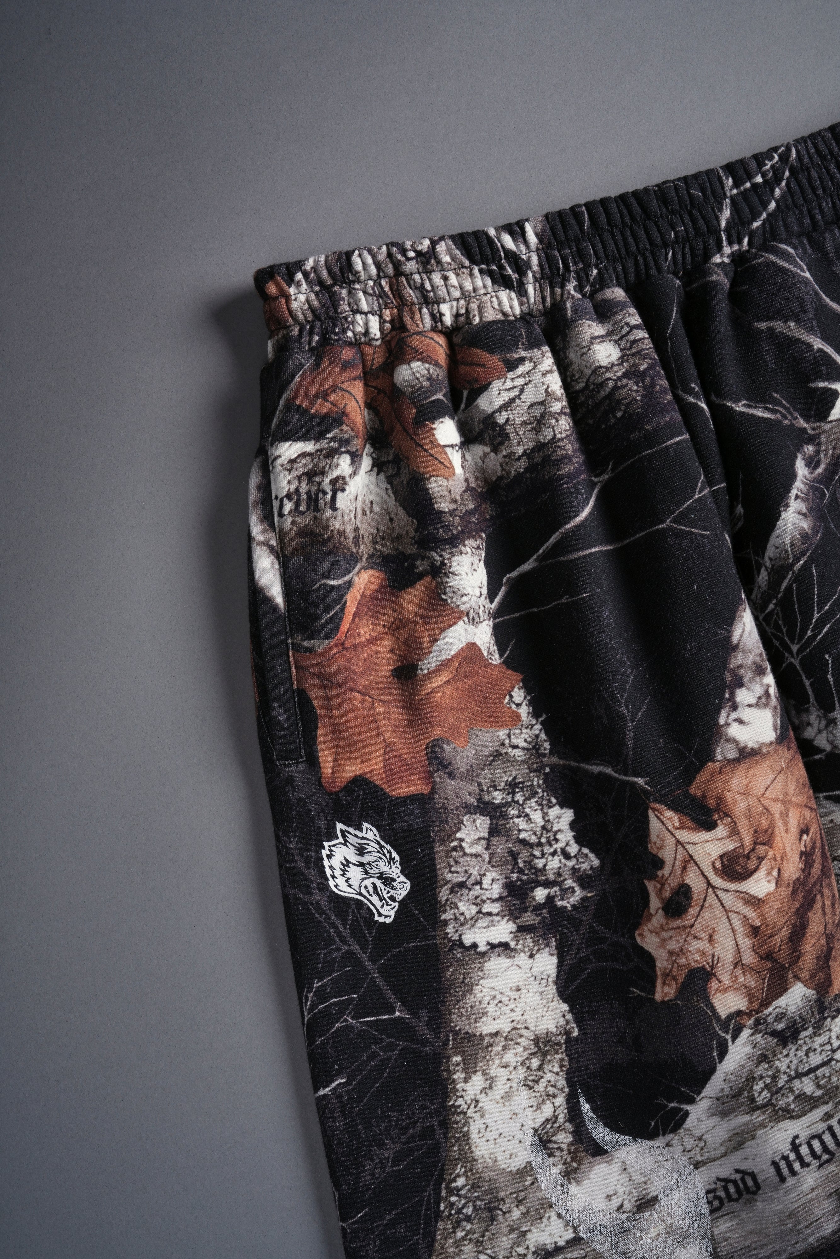 Mempo Kumite V2 Sweat Pants in Darc Woodland Camo