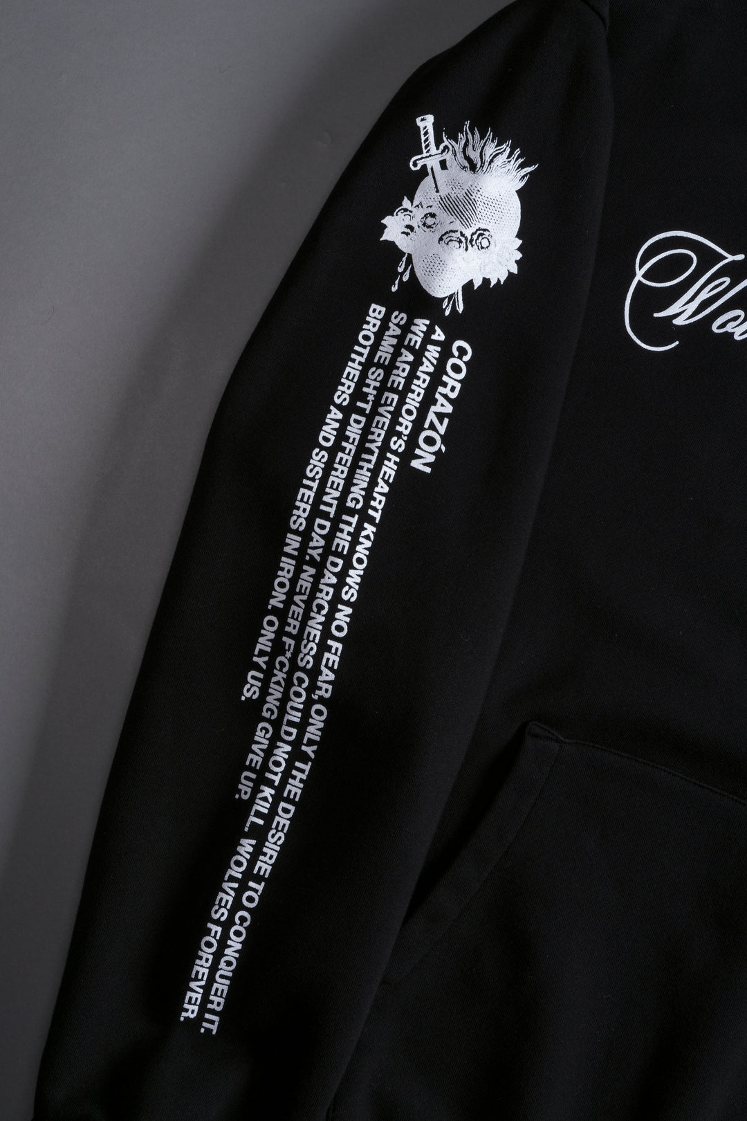 (1 OF 500) Bravery "Pierce" Hoodie in Black/Multi