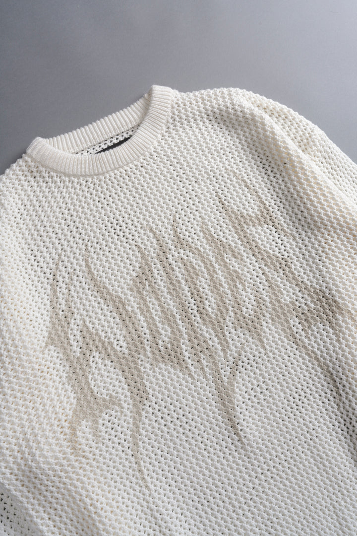 Origin Satva Knit L/S Crewneck in Cream