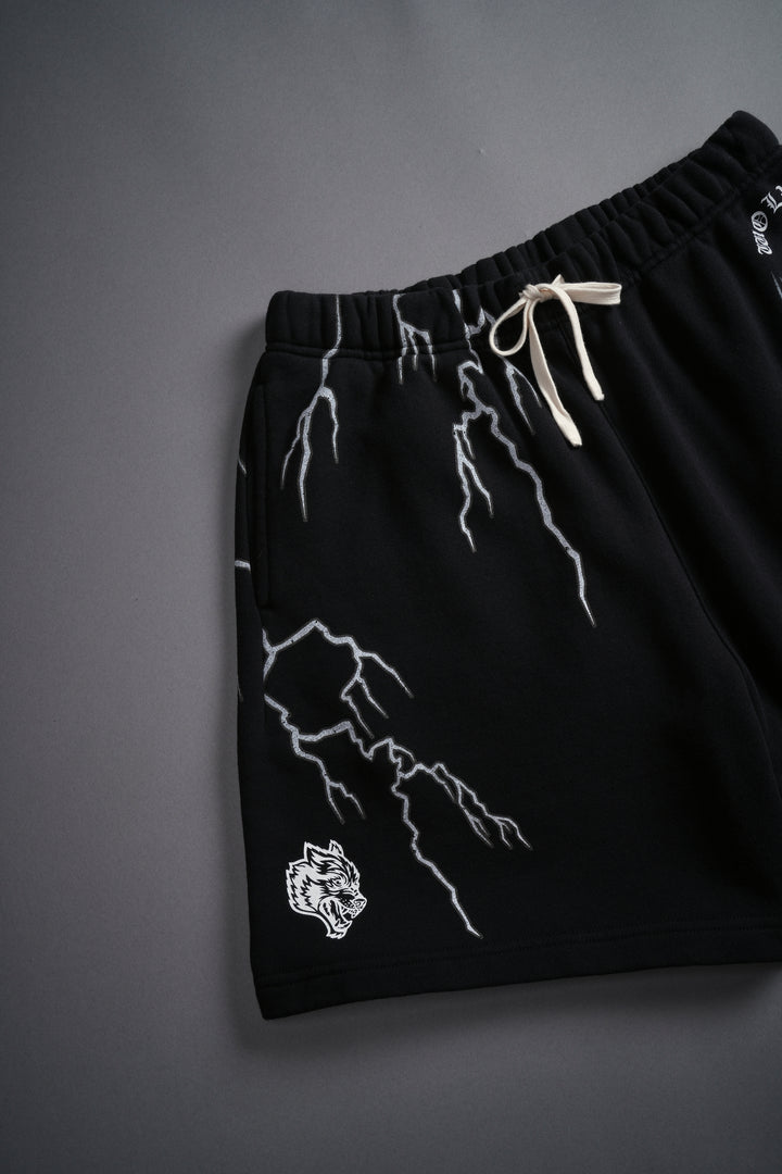 Unleashed Post Lounge Sweat Shorts in Black