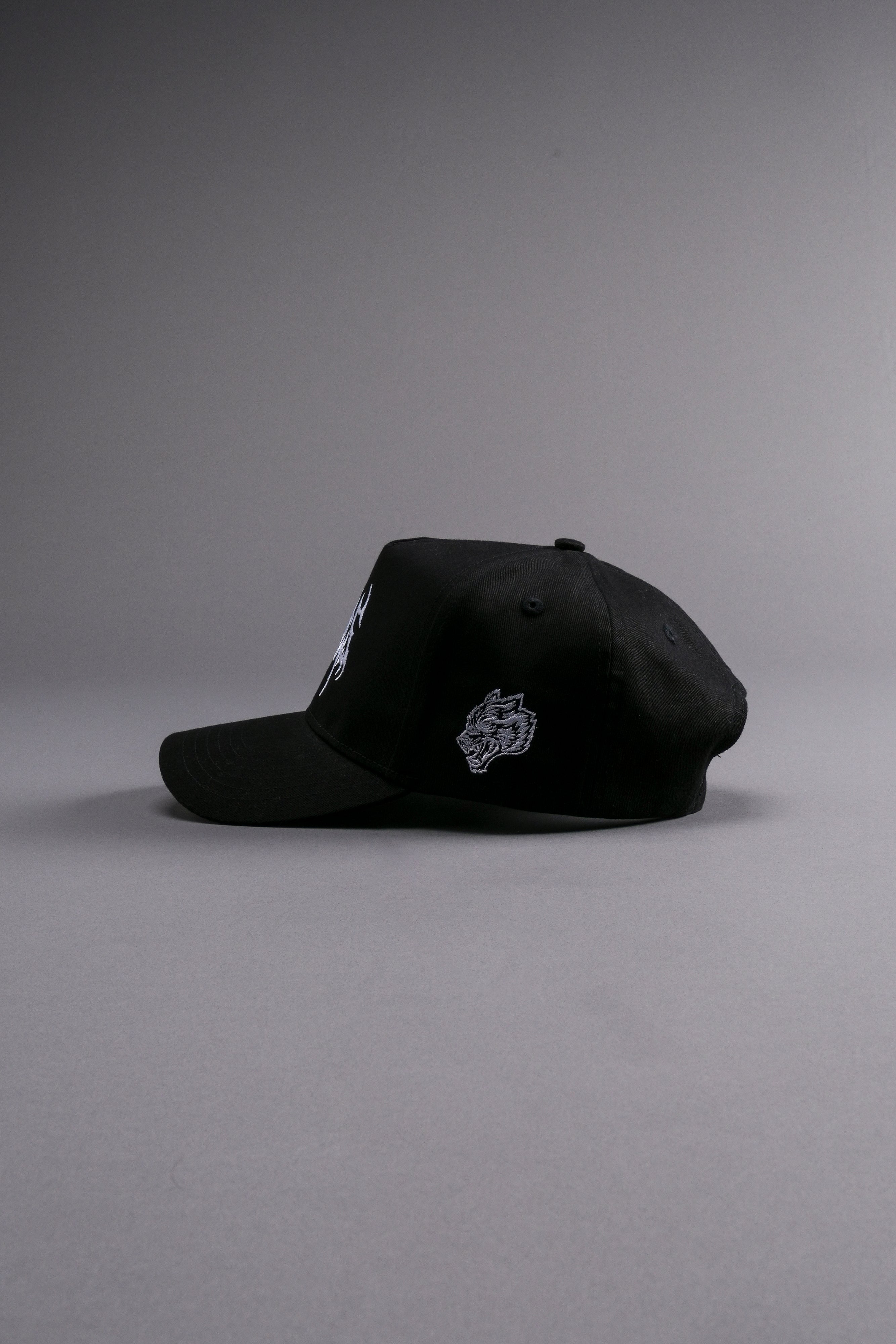 No Fear 5 Panel Hat in Black