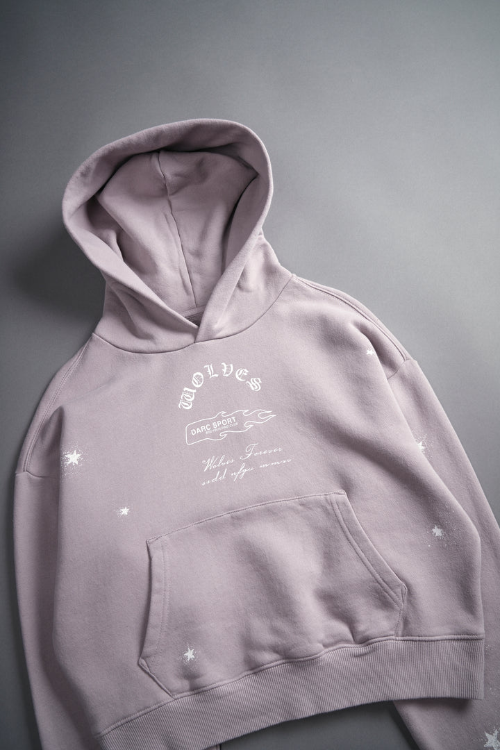 Moonlight "Owen" (Cropped) Hoodie in Quartz