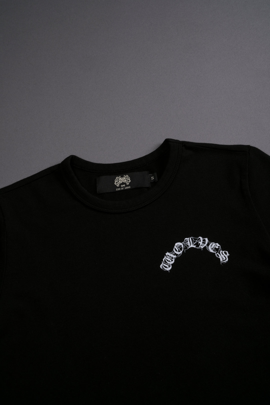 Chopper "Timeless" (Cropped) Tee in Black