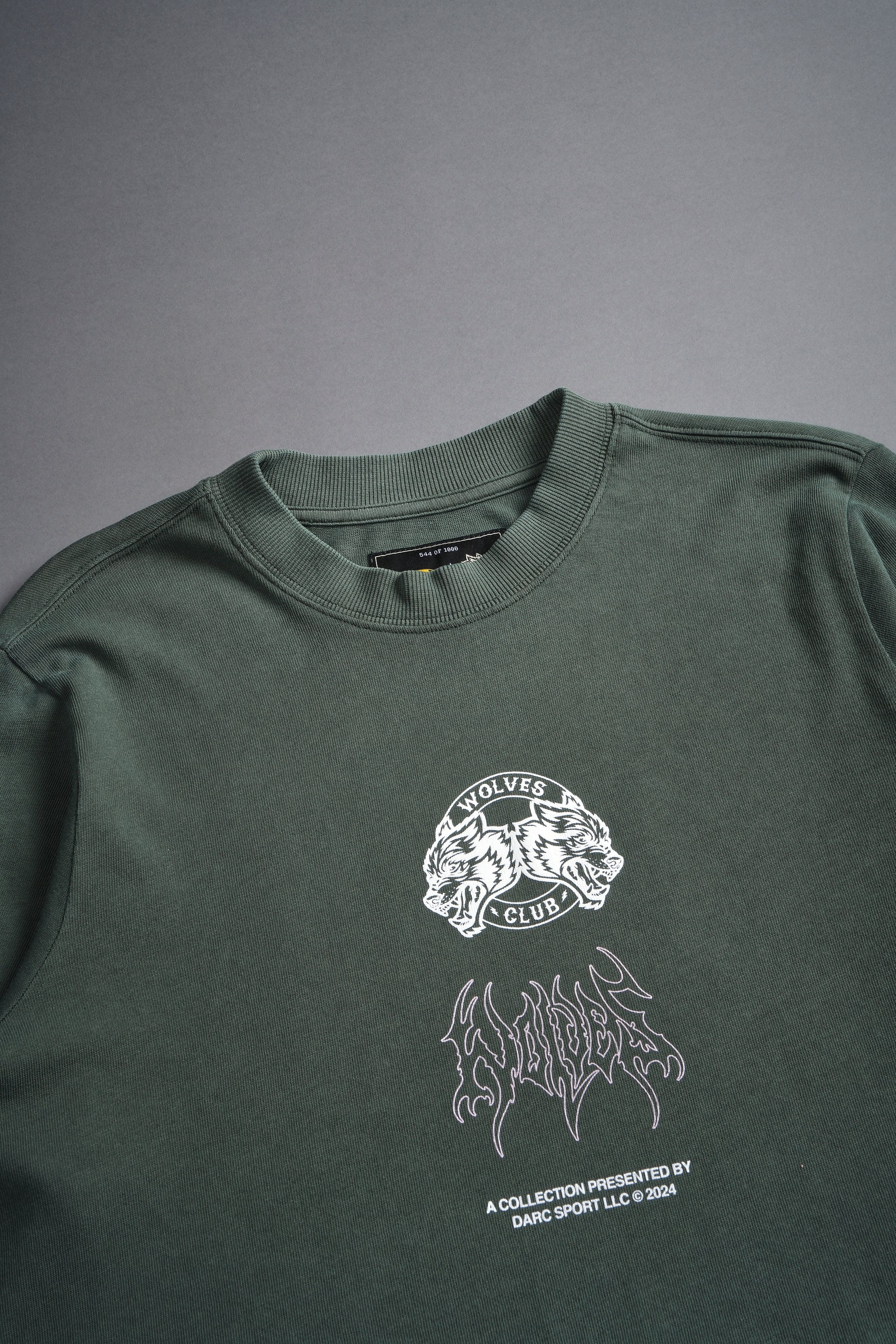 Dangerous "Premium" (Cropped) Tee in Green Ivy