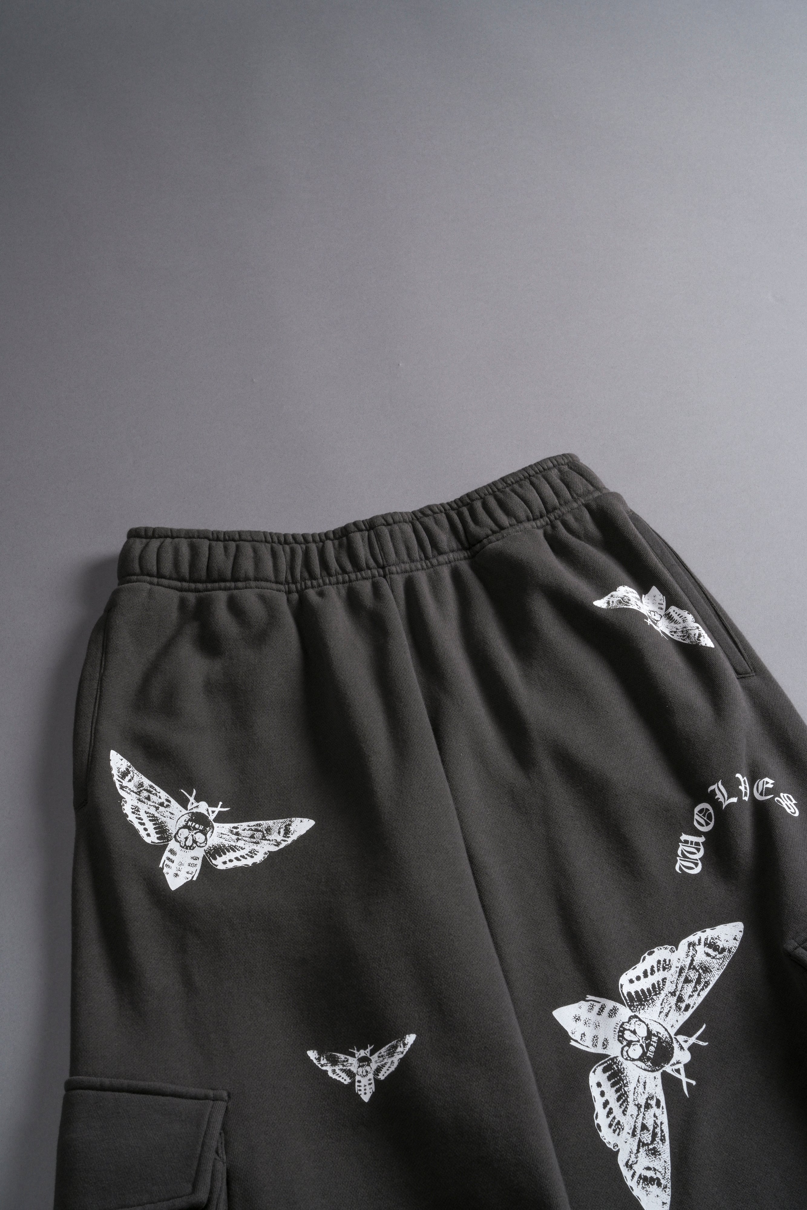 Fly With Us Durst Cargo Sweats in Wolf Gray