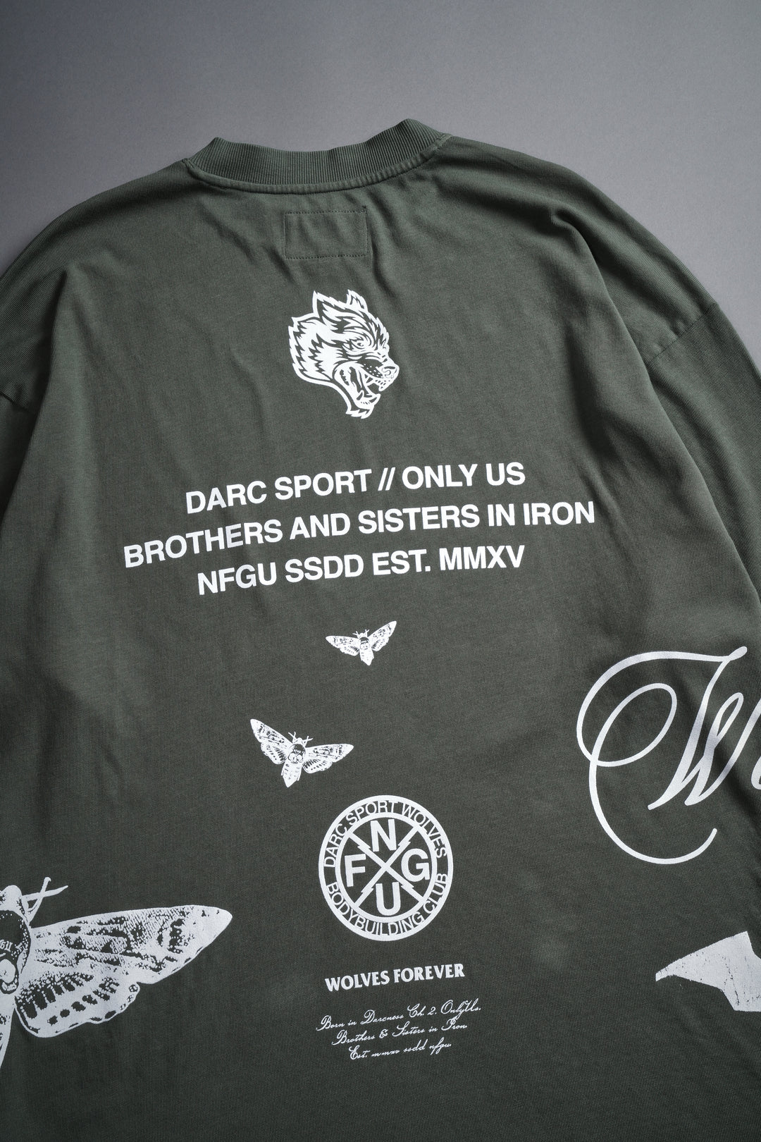 (1 OF 500) The Batman "Premium" Oversized Tee in Green Ivy
