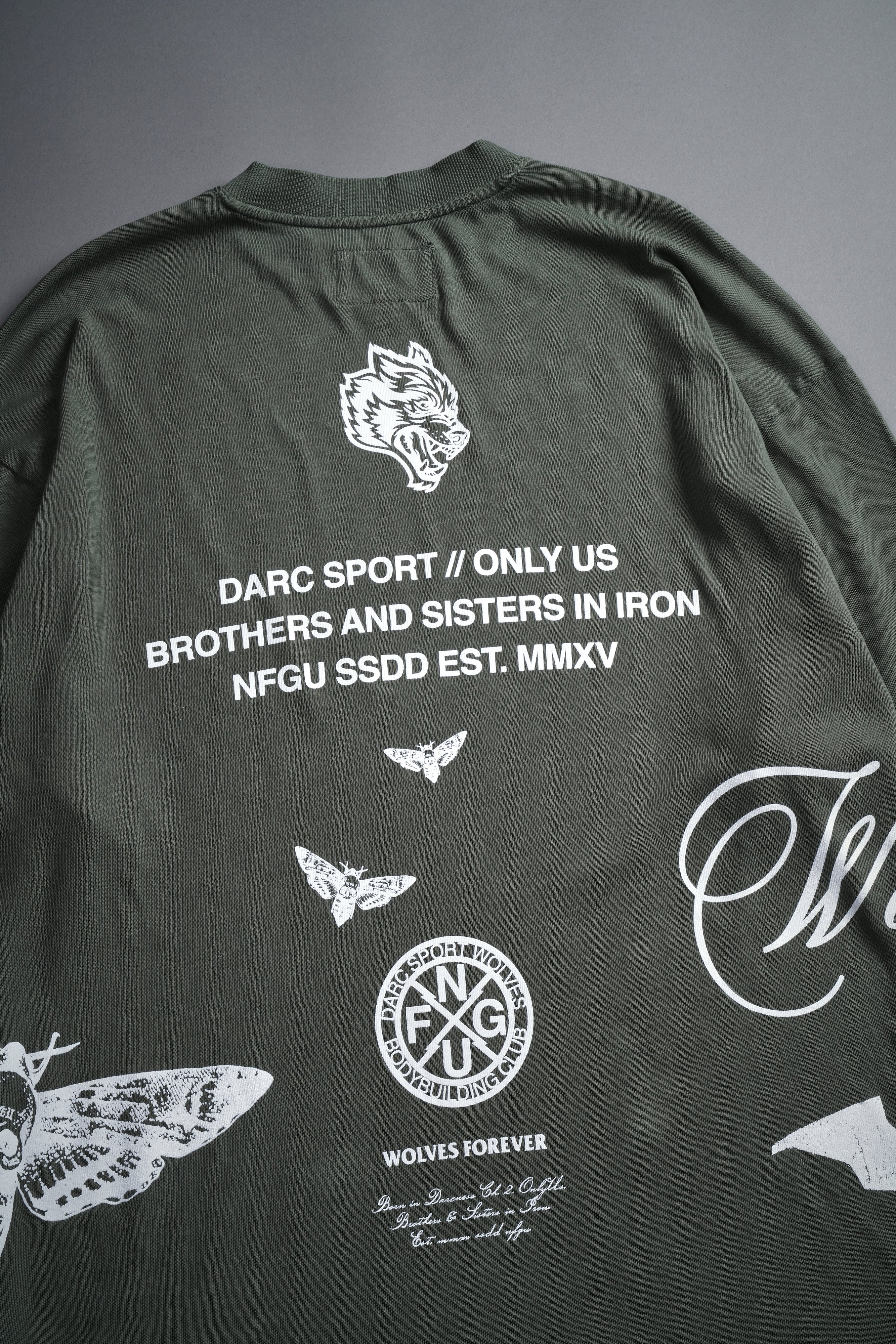 (1 OF 500) The Batman "Premium" Oversized Tee in Green Ivy