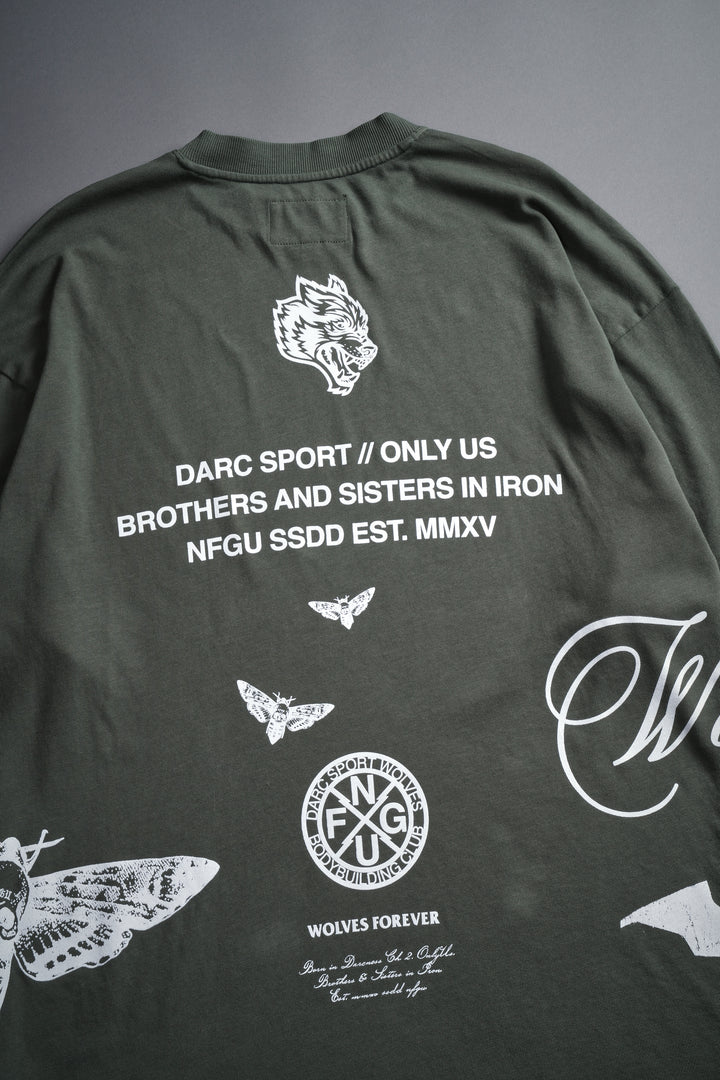 (1 OF 500) The Batman "Premium" Oversized Tee in Green Ivy