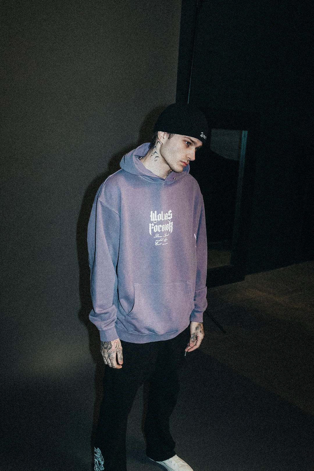 Live Or Die "Cornell" Hoodie in Plum