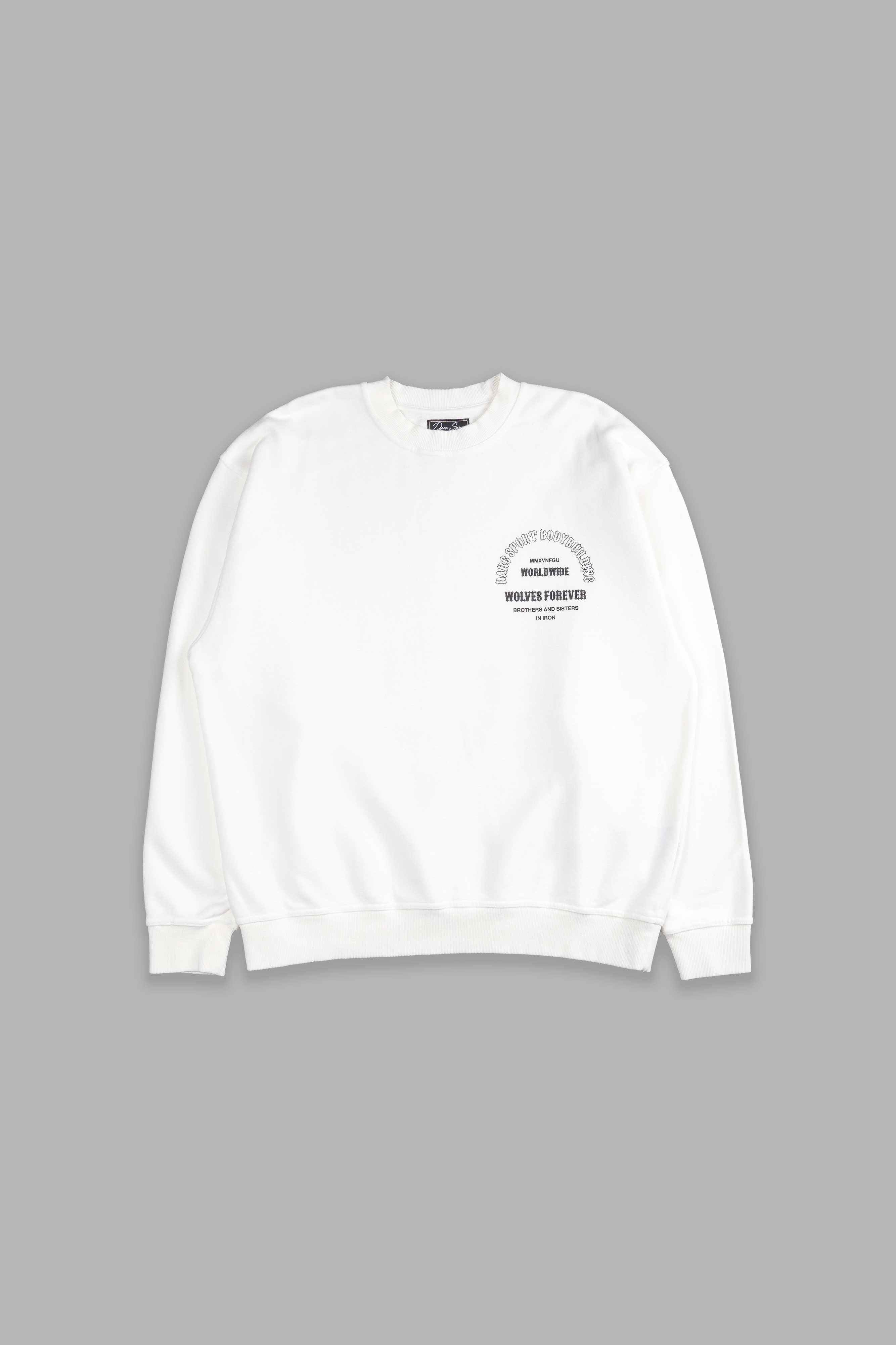 The One You Feed "Vintage London" Crewneck in Cream