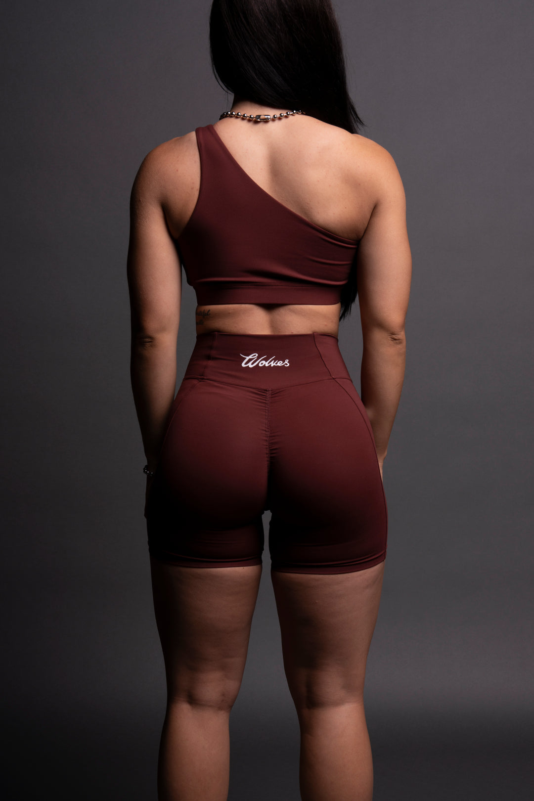 Roadster "Georgia" Energy Shorts in Oxblood