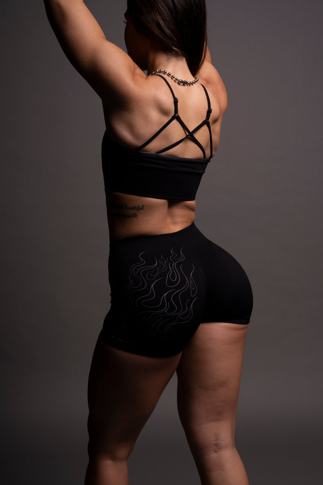 Loyalty V2 Everson Seamless "Katya" Shorts in Black