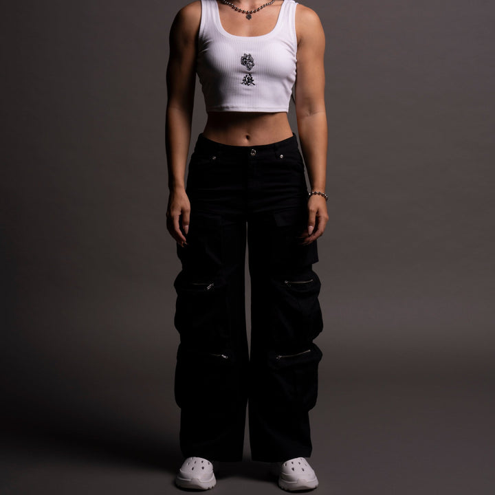 Chopper Lex Cargo Pants in Black