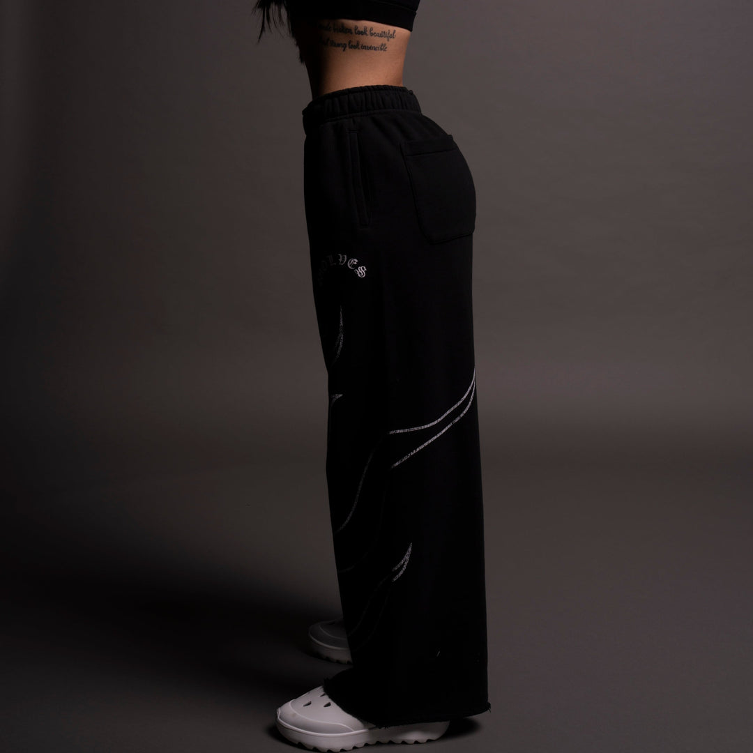 Through The Fire Durst Sweats V2 in Black