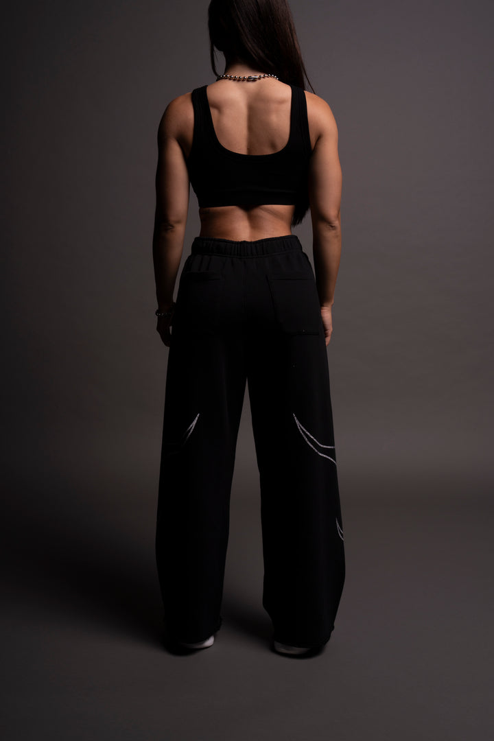 Through The Fire Durst Sweats V2 in Black